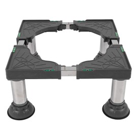 Mini Fridge Stand Universal Stand Base Adjustable Refrigerator Stand with 4 Strong Feet Washing Machine Pedestal Multi Functional Base for Dryer Refrigerator Laundry Pedestal