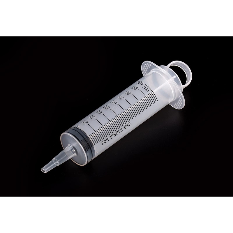 SHAOTONG 100ml Syringe with 40 Inch Tube and Tip Adapter,