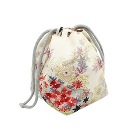 Rosesky Yukata Drawstring Pouch, Drawstring Kinchaku Bag, Small Drawstring, Various Patterns, Selectable, Japanese Pattern, Yukata Bag, Drawstring Pouch, Small, Hakama, Drawstring Bag, Kimono