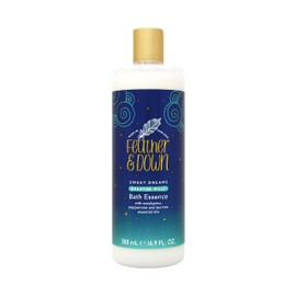 Feather & Down Feather & Down Sweet Dreams Breathe Well Bath Essence (500ml) - Blended with eucalyptus, peppermint & tea tree essential oils to prepare you for a restful night's sleep. Vegan Friendly & Cruelty Free.