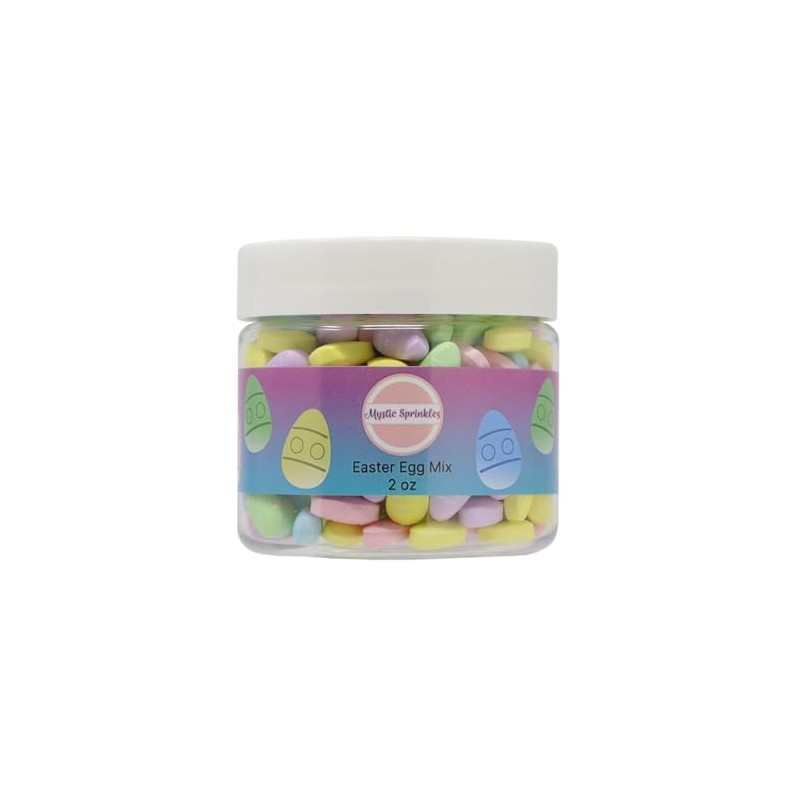 Mystic Sprinkles Easter Candy Shapes Sprinkles (Easter Egg Mix, 2oz