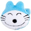 Sekiguchi 535187 11 Piki Cat Plush Badge Blue