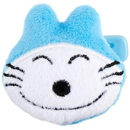 Sekiguchi 535187 11 Piki Cat Plush Badge Blue