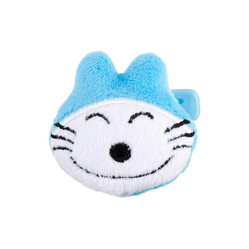 Sekiguchi 535187 11 Piki Cat Plush Badge Blue