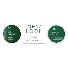 Tea Tree Shaping Cream, Crema para Peinar con rbol de T, Fijacin Duradera, Acabado Mate, Para Todo Tipo de Cabello, 85 g                              