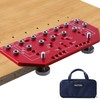 RUITOOL Shelf Pin Jig and Hinge Jig Two-in-One, Self-contained Clamping