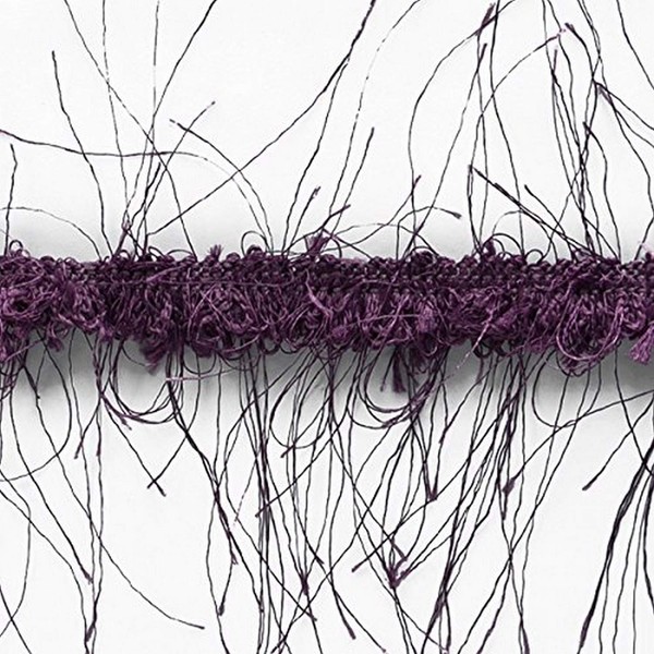 Trims by the Yard Pippa Eyelash Fringe Trim | Plum