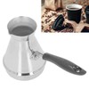 2PCS Turkish Coffee Pot Stainless Steel Stovetop Pour Over Coffee