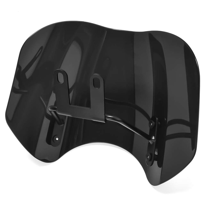 Lorababer Polycarbonate Windshield, Smoke, for Honda Rebel CMX 300, 2017-2024