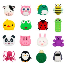 ZAKVOOR 20 Pack Charger Protector for Phone Cable, Charging Bite Protector and Cord Holder, Charging Cable Saver Buddies