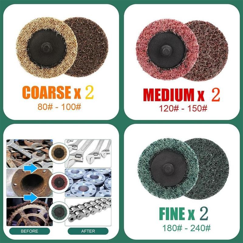 Quick Change Sanding Disc, Mold Grinding Polishing Discs for Surface