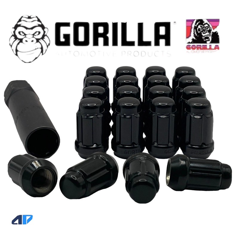 Gorilla Automotive 20 Gorilla 6 Spline Tuner Acorn Lock 12x1.25
