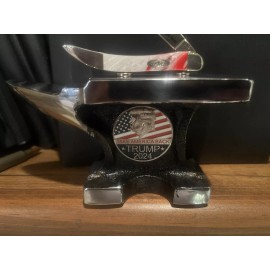 Case XX Knife Trump 2024 MAGA 2Lb Display Anvil. Knife Not Included