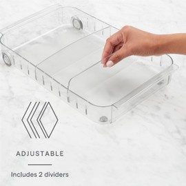 YouCopia RollOut Fridge Caddy, 9" Wide