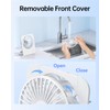 TriPole Desk Fan Small Portable Fan 2000 mAh Rechargeable Battery