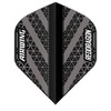 RED DRAGON Airwing Unique Moulded Black & Grey Standard Dart