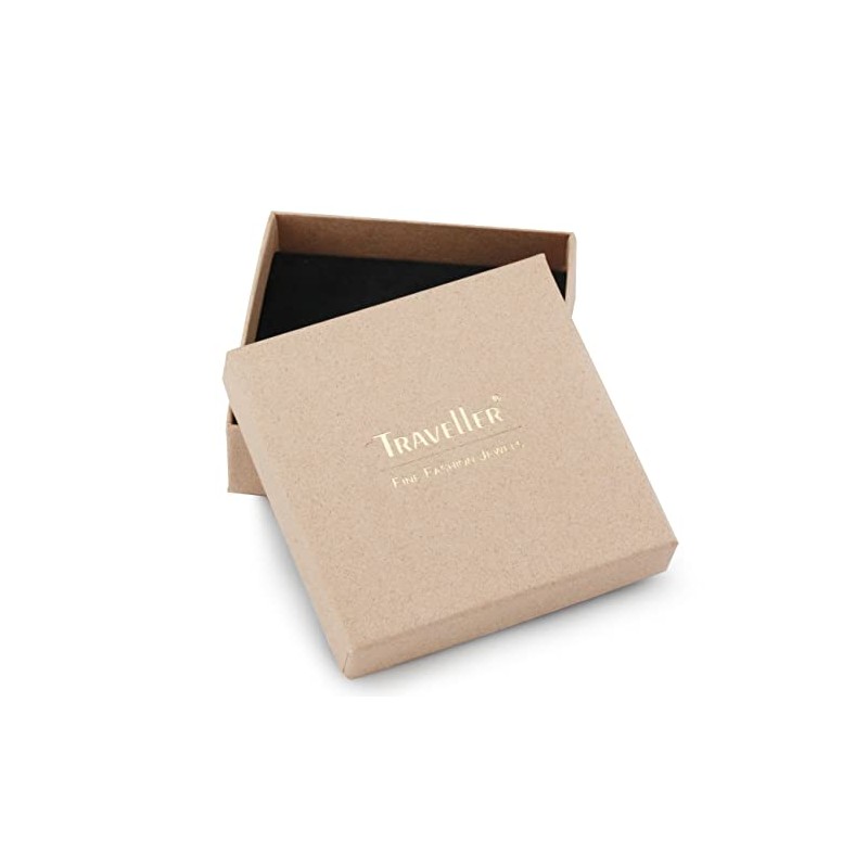 Traveller Clip On Earrings, Titanium