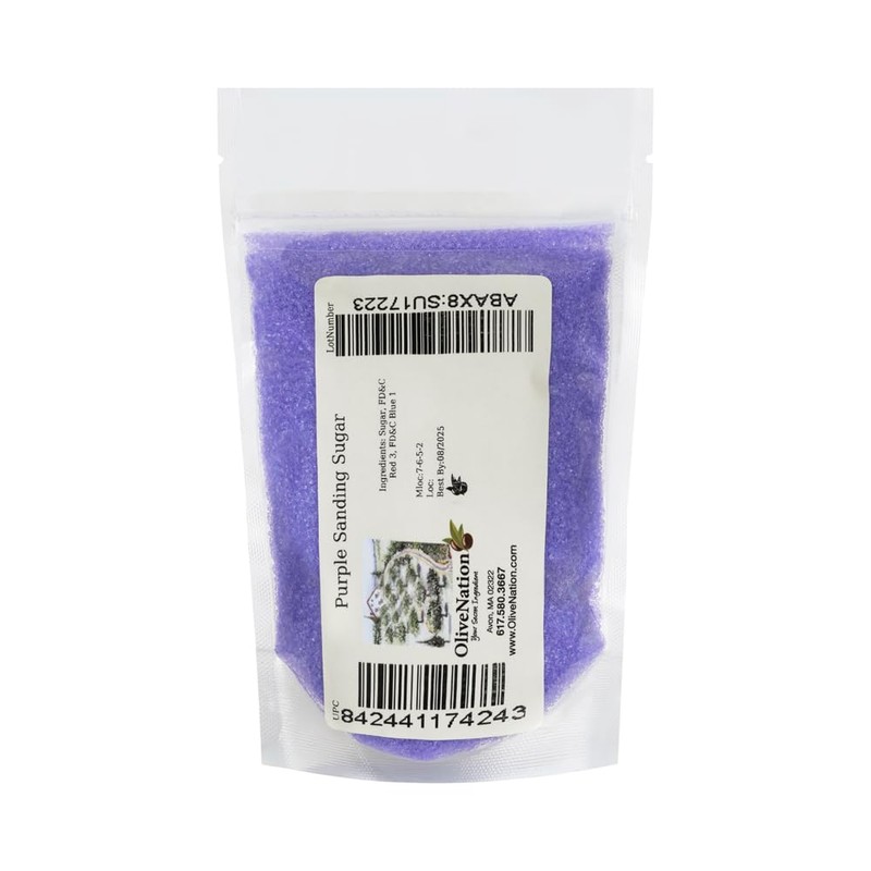 Purple Sanding Sugar 2 lbs