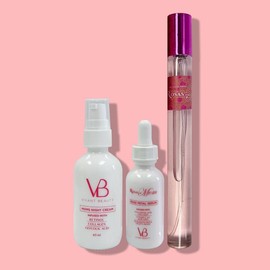 Rosas for Mom Bundle – Luxurious Skincare & Pampering Set with Exfoliator, Hydrating Cream, Facial Serum, and Beauty Essentials for Mom