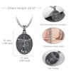 St Michael Necklace for Men 925 Sterling Silver St Michael