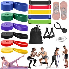 Juego de Ligas de Resistencia para Ejercicio,Bandas de Resistencia para Tobillos Y Ejercicio,Bandas de Tobillo para Entrenamiento,Equipo de Ejercicio 