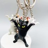 Shining crown Cat Keychain, Cute Cat Keyring, Cartoon Magical Cat
