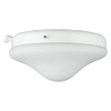 Concord Fans PA-211A-S-WH Lightkit 2-13W Fluorescent Outdoor Light Kit with Pull Chain-White