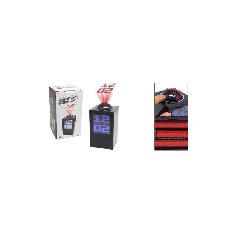SUPER SAVINGS SHOP NEW DIGITAL PROJECTION CLOCK WITH LED RAY