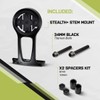 JRC Components Wahoo Mount | Stealth + Premium Stem Mount