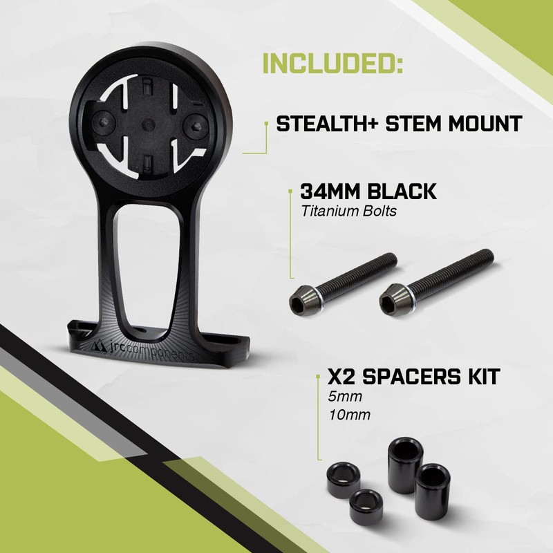 JRC Components Wahoo Mount | Stealth + Premium Stem Mount