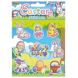 Playwrite Easter Stickers 12x11.5cm (Pack of 4)