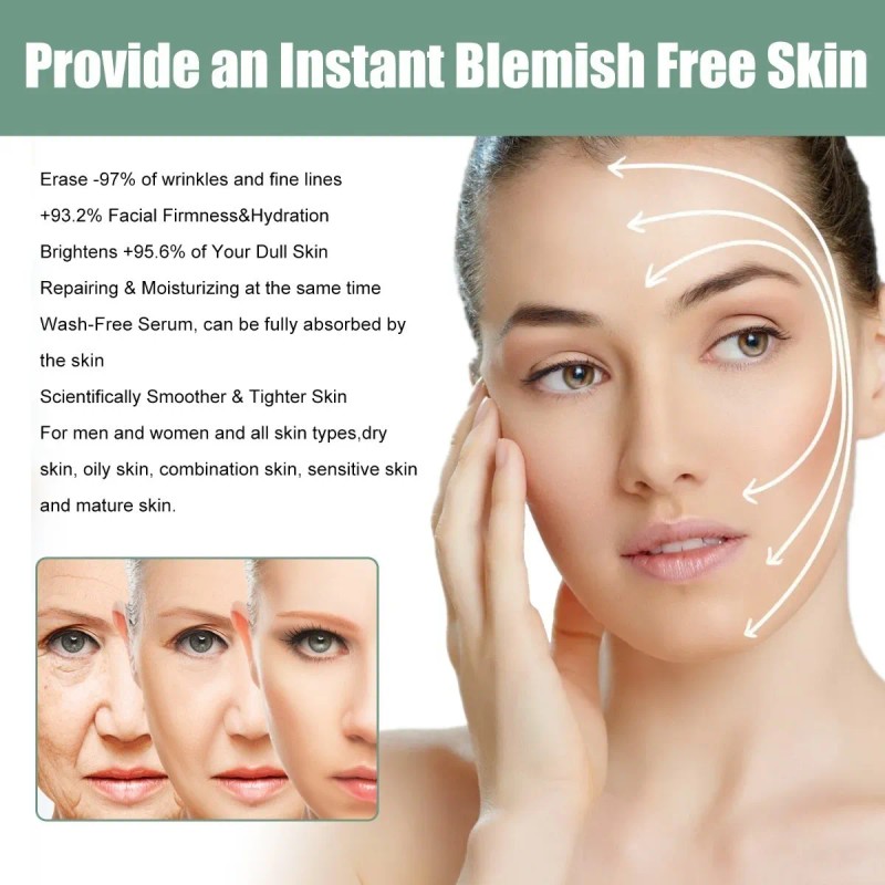 4 Piezas De Suero Hidratante De Colágeno Ren Skin &th
