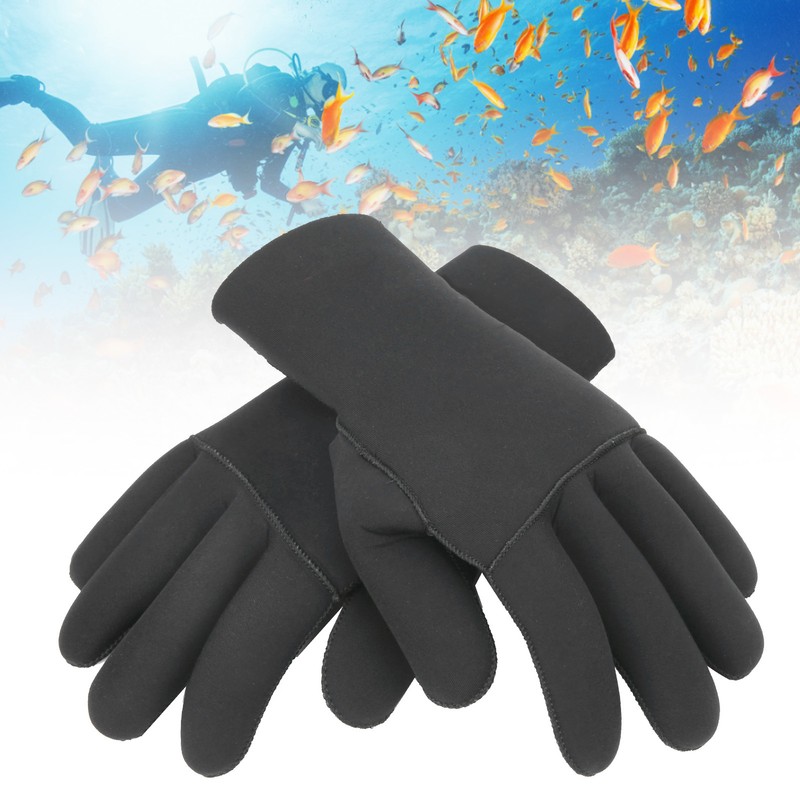 5MM Diving Glove Antiskid Handguard Snorkeling AntiScratch Keep Warm Sport