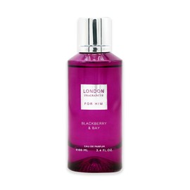 Fine Perfumery London Fragrances - Blackberry and Bay - Musk, Sandalwood Cologne for Men - Long Lasting Perfume for Men - Fresh Eau de Parfum - 3.4 oz