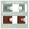 KCVENTSAIR 6 Inch Bathroom Ventilation Fan Circle with Reversible Airflow