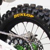 Tire Stickers - Yellow Dunlop Motorcycle Stickers - Permanent Tire