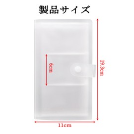 ChasCoCo Large Capacity Card Case, Point Card Case, Holds 240 Cards, Credit Card Case, Business Card Holder