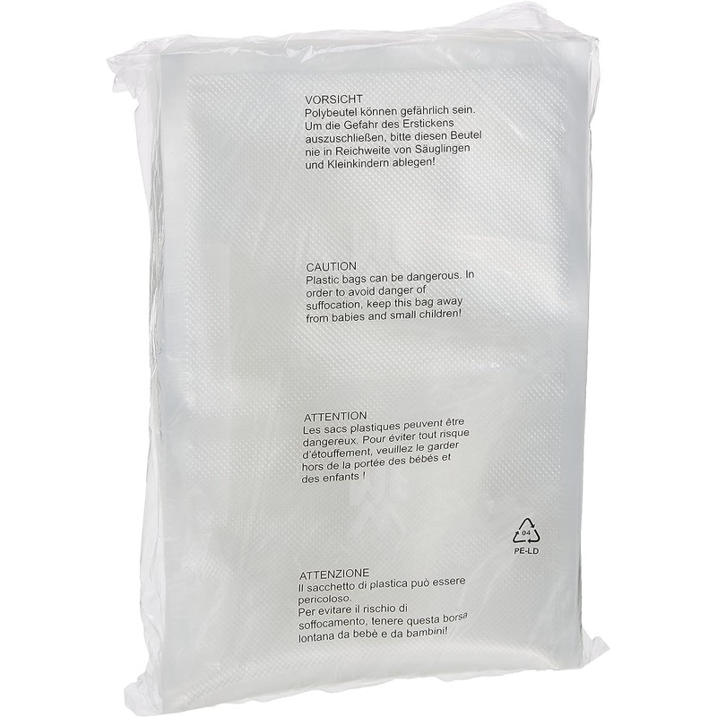 WMF Lono Vakuumbeutel für Vakuumiergerät, 50 Stück Vakuumierbeutel, 20 x