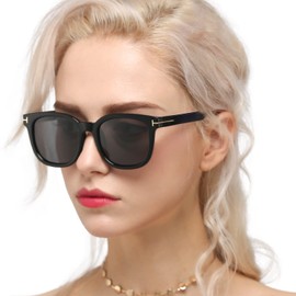 Myiaur Fashion Sunglasses for Women Polarized Driving Anti Glare UV Protection Stylish Design