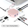 USB C Docking Station 10 in 1 PD Fast Charging