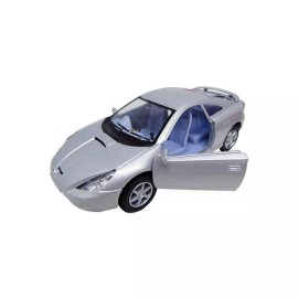 Kinsmart 5038 By Kinsmart 5 inch Toyota Celica 1/34  Diecast- Silver  ( Not window Box