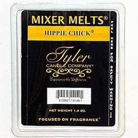 Hippie Chick Tyler Candles Fragrance Scented Wax Mixer Melts