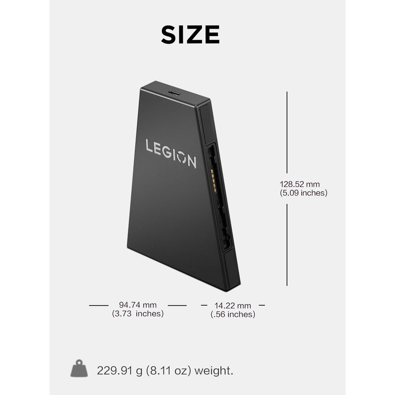 Lenovo Legion Go Charging Connector with Battery – Extended Battery