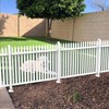 ECOOPTS 36" H x 84" W Vinyl Picket Fence Panels