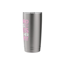 My Hero Wears Scrubs I Call Her Mommy Nurse Nursing Mom Stainless Steel Insulated Tumbler