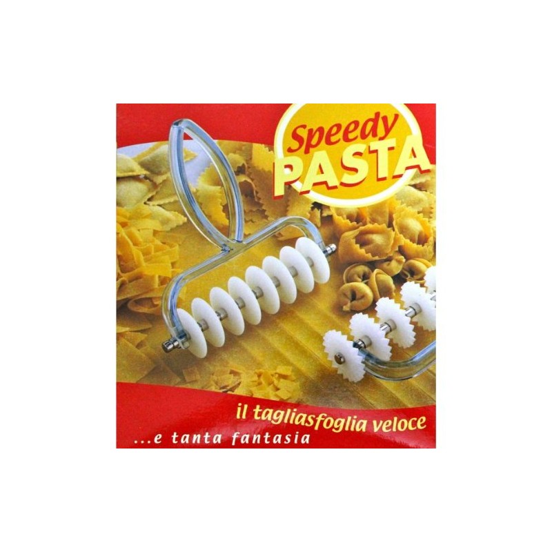 ZASEVES Speedy Pasta Cutter, Silber, 80 Stück