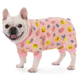Dog Surgery Recovery Suits, Puppy After Surgery Onesie for Female Dogs, Post Surgical Recovery Onesies French Bulldogs, Small Dogs Pajamas Long Sleeve for Shedding Skin Disease