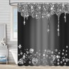 FAIRYGATE Shower Curtains Popular Bath Bathroom Luxury Glamorous Fabric Modern