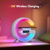 Bedside Lamp with Wireless Charger, Intelligent LED Table Lamp, Atmosphere