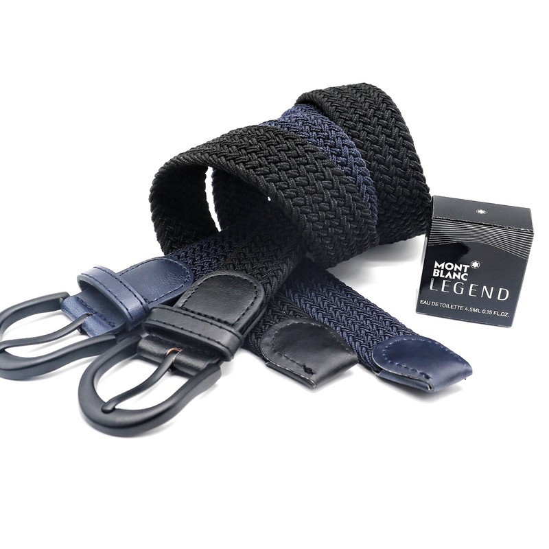 Univo Colors Mesh Belt, One Size Fits Most, Knitted Belt,